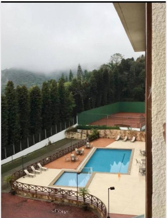 Apart Hotel Vista Azul Domingos Martins Bagian luar foto